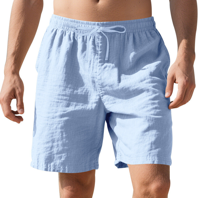 Linen Thin Beach Casual Summer Men's Shorts
