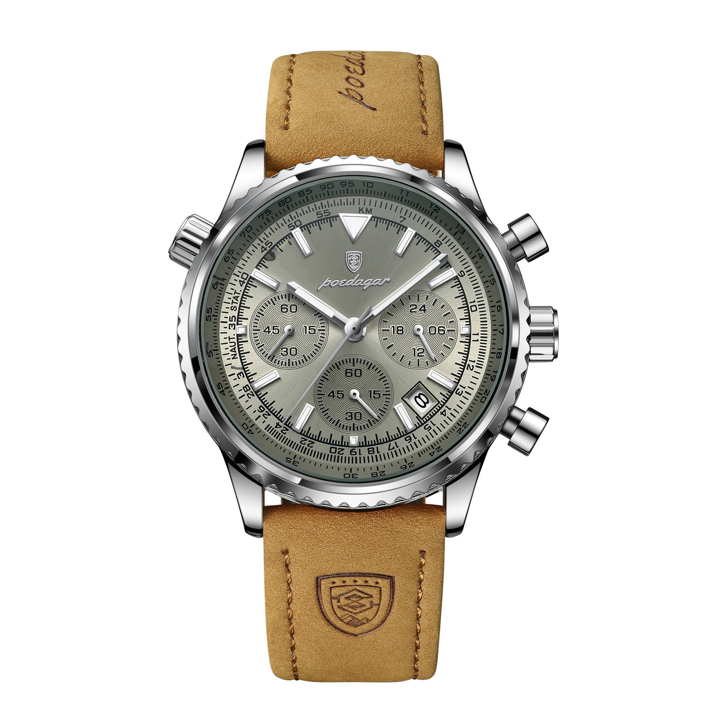 Men's Multifunctional Fashionable Waterproof Night Light Watch