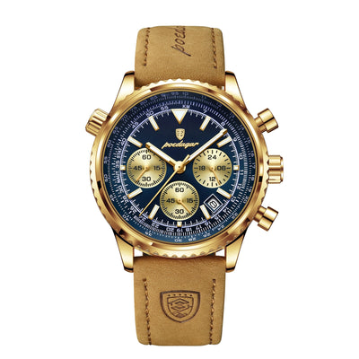 Men's Multifunctional Fashionable Waterproof Night Light Watch
