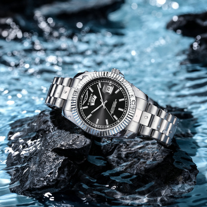 Ultra-thin Men's Watch Waterproof Luminous Quartz Watch