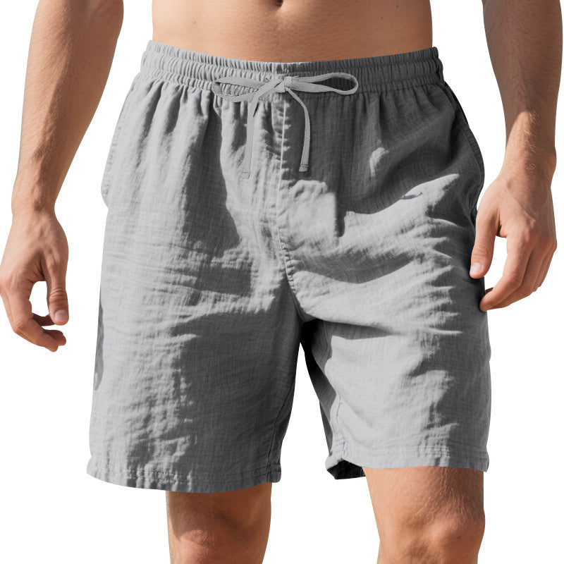 Linen Thin Beach Casual Summer Men's Shorts