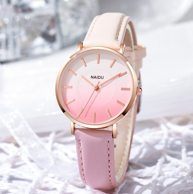 Color Matching Creative Trend Korean Fashion Women's Watch