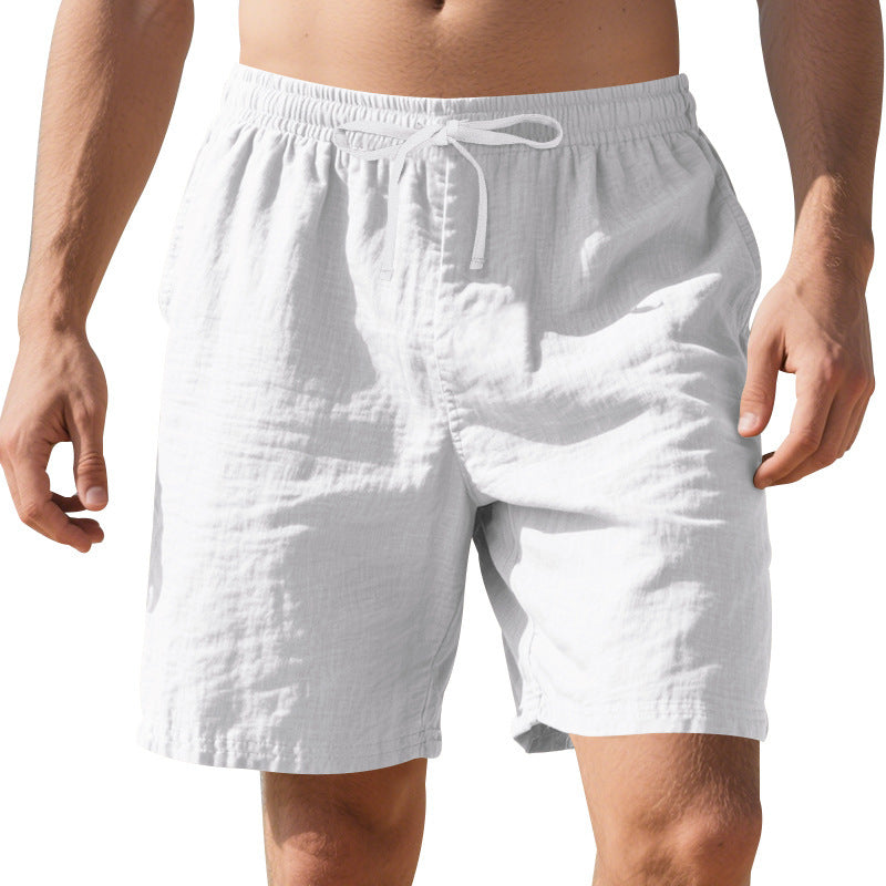 Linen Thin Beach Casual Summer Men's Shorts