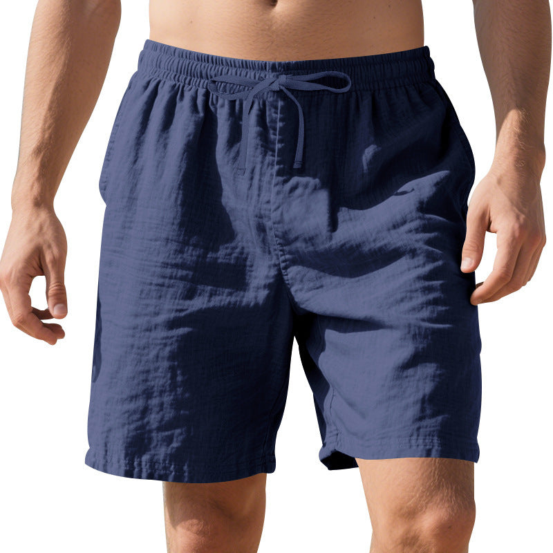 Linen Thin Beach Casual Summer Men's Shorts