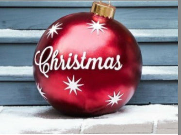 Christmas Balls Christmas Tree Decorations Outdoor Atmosphere Inflatable Toys For Home Christmas Gift Ball