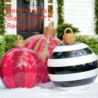 Christmas Balls Christmas Tree Decorations Outdoor Atmosphere Inflatable Toys For Home Christmas Gift Ball
