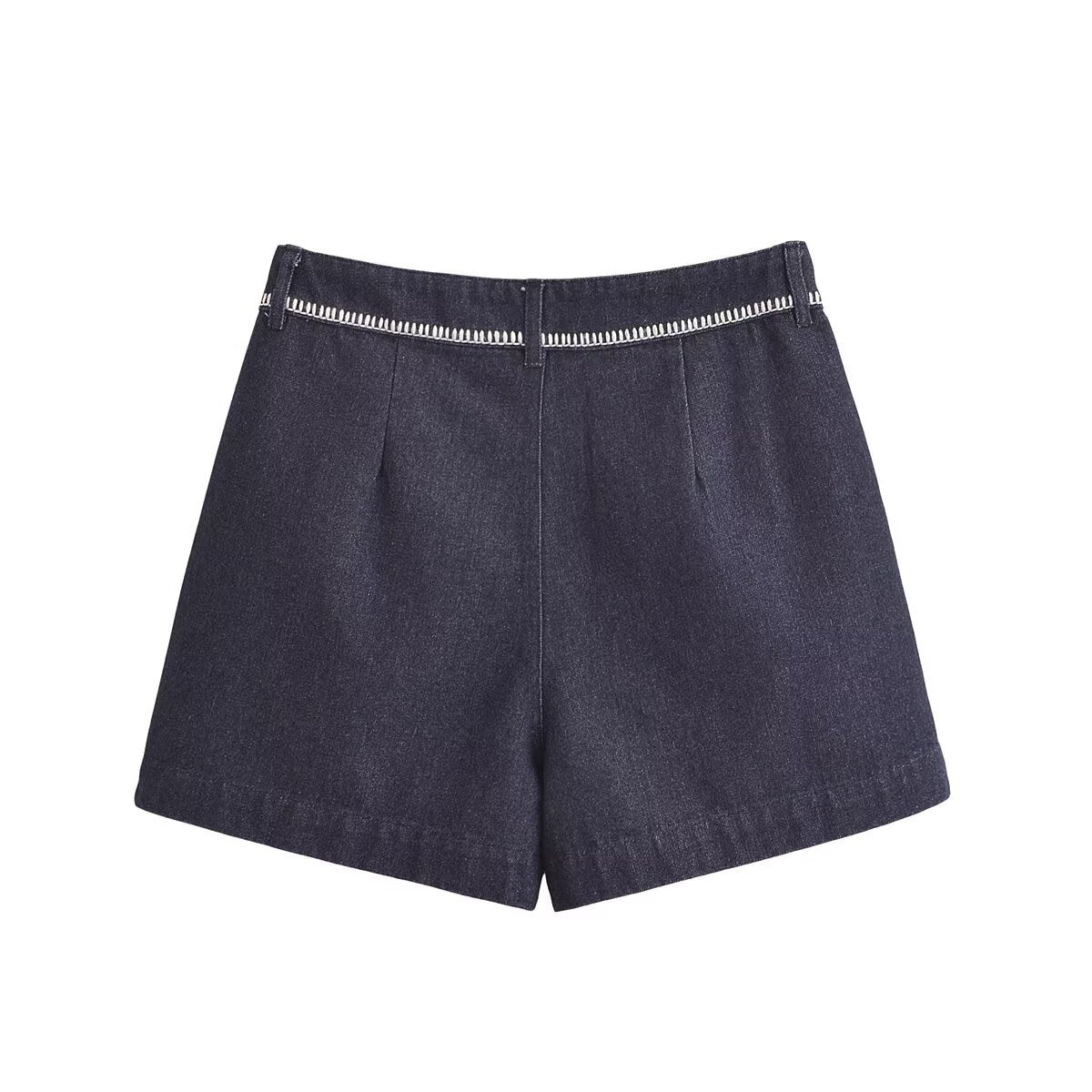 Summer women's clothing design with denim shorts for women