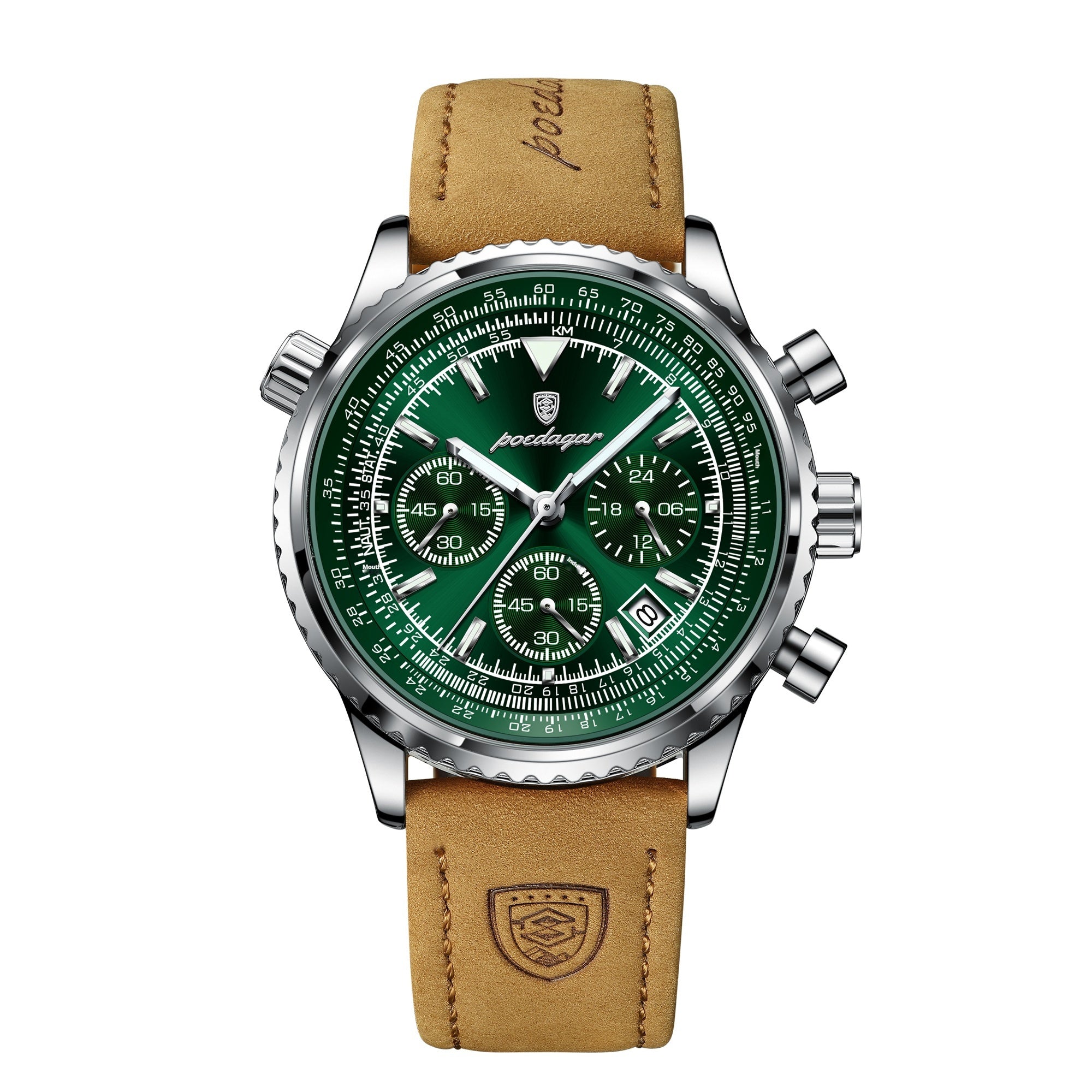 Men's Multifunctional Fashionable Waterproof Night Light Watch