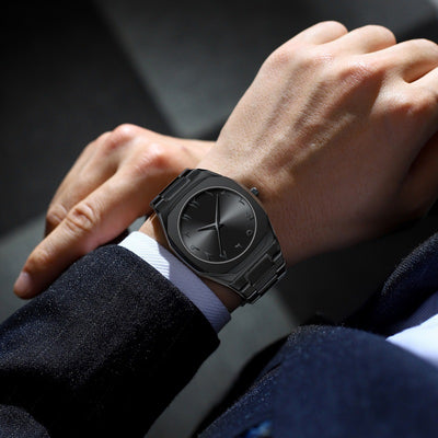 High-grade Alloy Arabic Dial Men's Waterproof Watch
