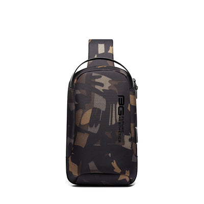Men's Casual Shoulder Business Usb Shoulder Bag
