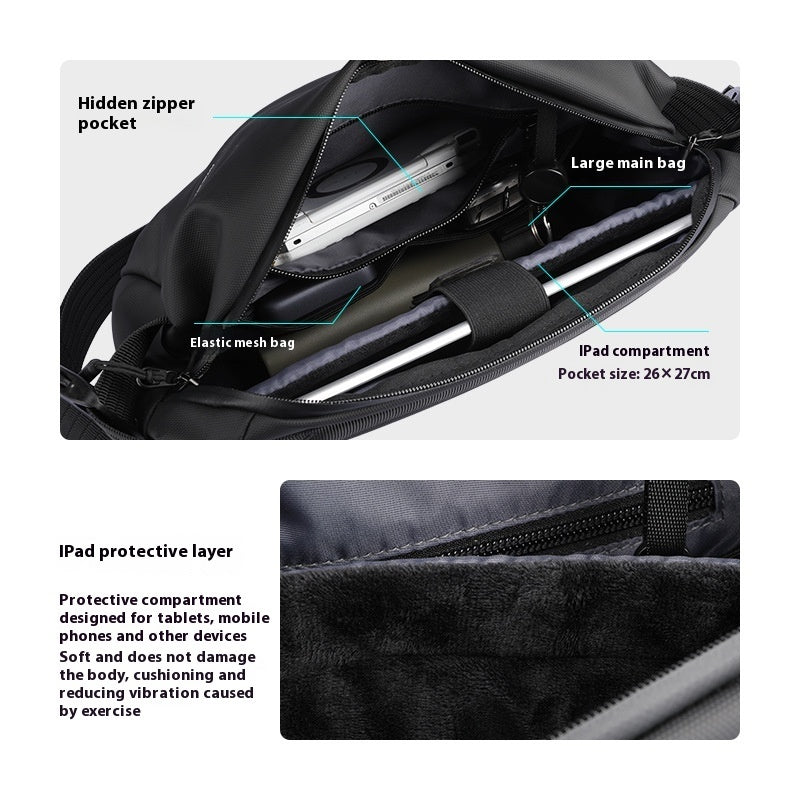 Large Capacity Messenger Cycling Bag Shoulder Bag