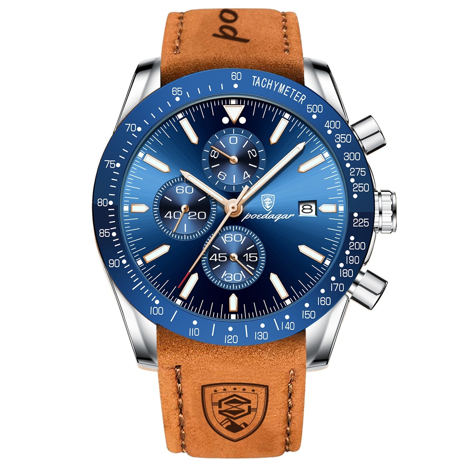 Multifunctional Waterproof Luminous Men's Watch
