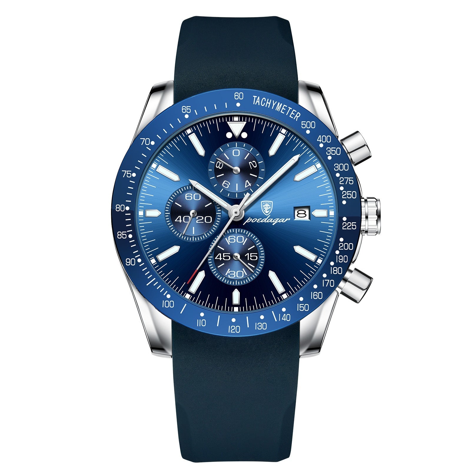 Multifunctional Waterproof Luminous Men's Watch